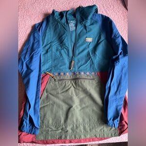 L.L. Bean Multicolor Jacket - Blue, Green, Red